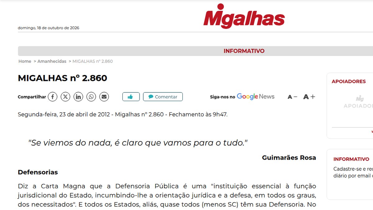 MIGALHAS nº 2.860: Participação de Luiz Ugeda na 5ª Reunião Ordinária da Comissão de Direito da Energia