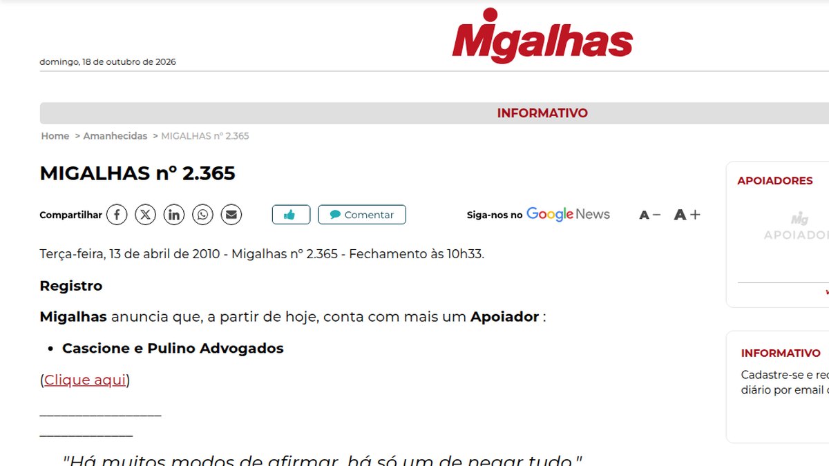 MIGALHAS nº 2.365: Advogados precisam de conhecimentos básicos em áreas técnicas de petróleo e mineração, diz especialista