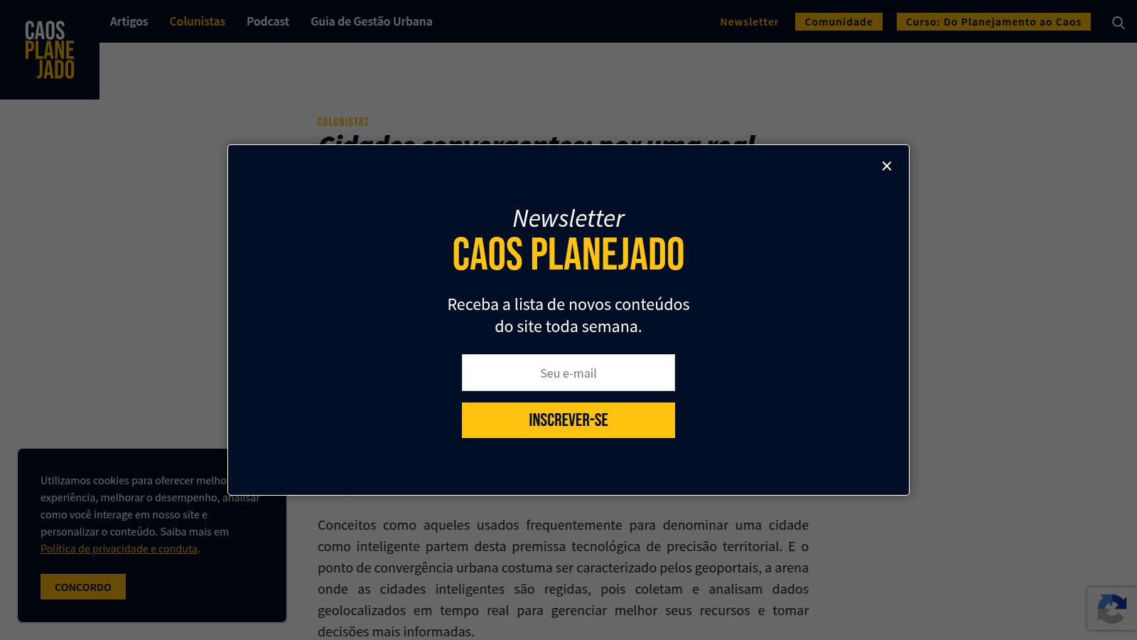Cidades convergentes: por uma real interoperabilidade urbana